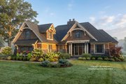 Craftsman Style House Plan - 4 Beds 3 Baths 2370 Sq/Ft Plan #51-570 Exterior 
