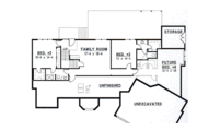 Traditional Style House Plan - 3 Beds 3.5 Baths 3495 Sq/Ft Plan #67-372 