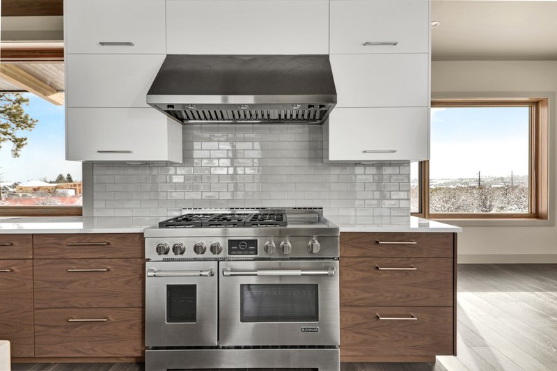 House Blueprint - Interior - Kitchen 2 for Modern House Plan #892-36 - 4 bed, 3.5 bath