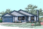 Traditional Style House Plan - 3 Beds 2 Baths 1438 Sq/Ft Plan #60-407 