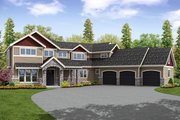 Traditional Style House Plan - 4 Beds 4 Baths 3316 Sq/Ft Plan #124-1033 
