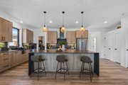 Contemporary Style House Plan - 3 Beds 2.5 Baths 1864 Sq/Ft Plan #1070-239 