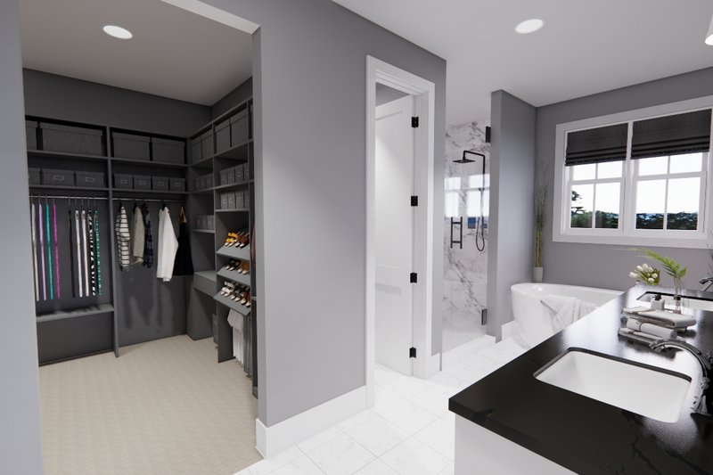 Home Plan - Interior - Master Bathroom for Farmhouse House Plan #51-1236 - 3 bed, 2 bath