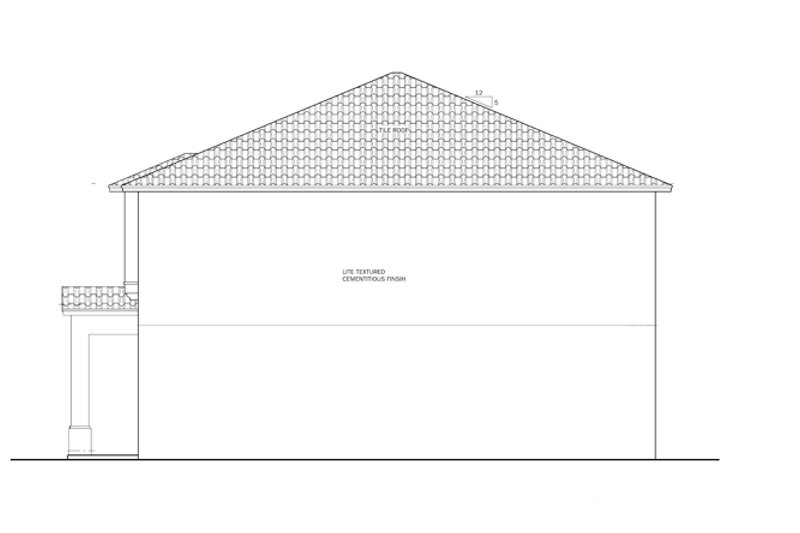Dream House Plan - Exterior - Other Elevation for Mediterranean House Plan #1058-61 - 4 bed, 2.5 bath