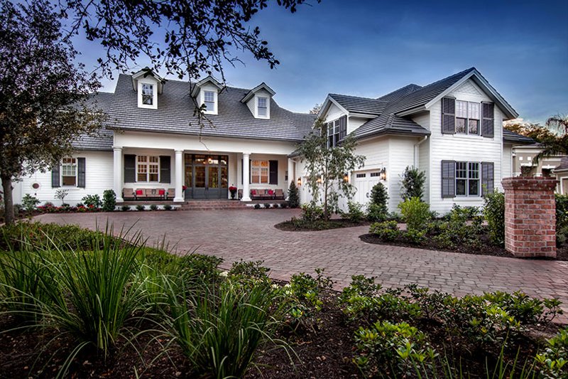 House Blueprint - Exterior - Front Elevation 5 for Southern House Plan #930-534 - 4 bed, 5.5 bath