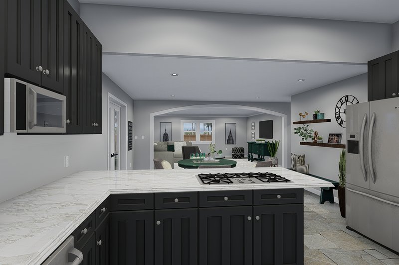 House Plan Design - Interior - Kitchen 1 for Traditional House Plan #1060-49 - 3 bed, 2.5 bath