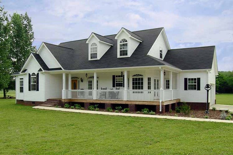 House Plan Design - Ranch Exterior - Front Elevation Plan #314-200