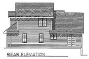 Traditional Style House Plan - 3 Beds 2.5 Baths 1666 Sq/Ft Plan #70-272 