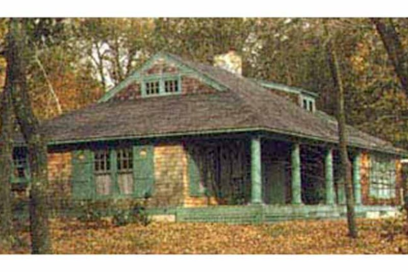 Dream House Plan - Exterior - Rear Elevation 1 for Country House Plan #961-1 - 3 bed, 3 bath