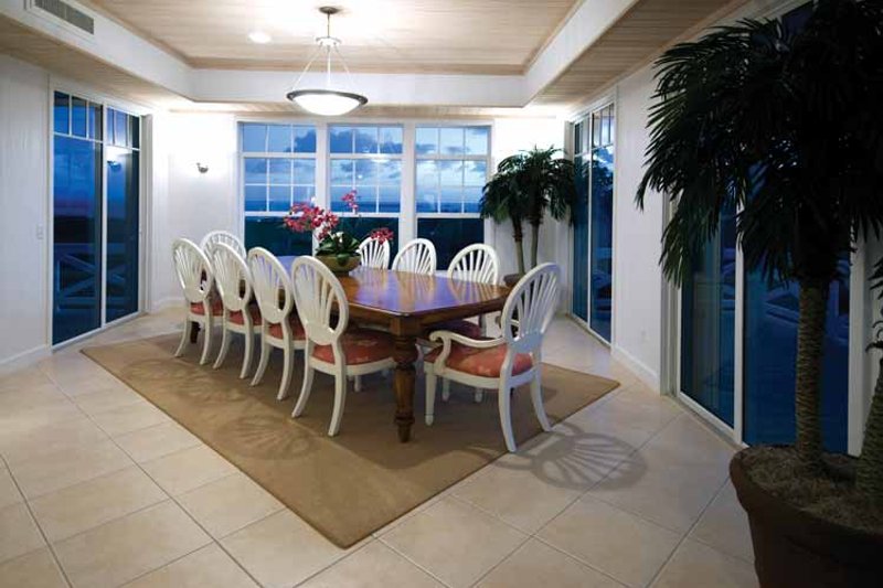 Architectural House Design - Interior - Dining Room 1 for Country House Plan #928-57 - 4 bed, 4.5 bath