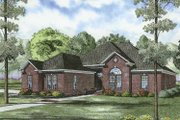 Traditional Style House Plan - 3 Beds 2 Baths 2707 Sq/Ft Plan #17-2849 
