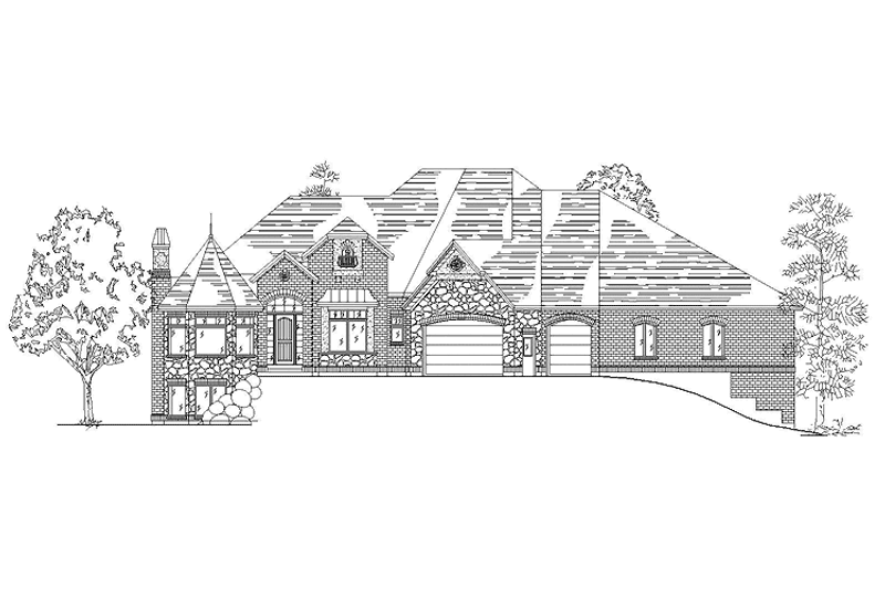 Home Plan - Traditional Exterior - Front Elevation Plan #945-64
