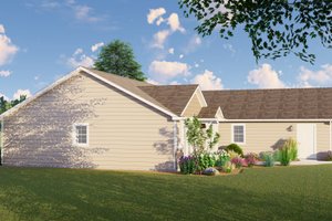 Exterior - Other Elevation for Ranch House Plan #1064-46 - 3 bed, 2 bath