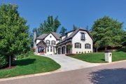 European Style House Plan - 4 Beds 3 Baths 3295 Sq/Ft Plan #927-362 Exterior 