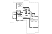 European Style House Plan - 4 Beds 3 Baths 2874 Sq/Ft Plan #34-222 