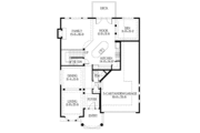 Craftsman Style House Plan - 4 Beds 3.5 Baths 3368 Sq/Ft Plan #132-366 Floor 