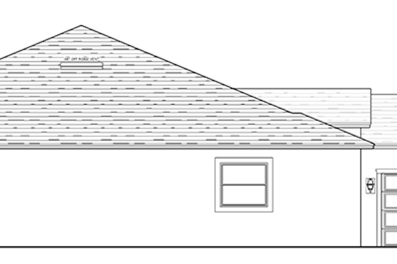 Dream House Plan - Exterior - Other Elevation 1 for Mediterranean House Plan #1058-128 - 3 bed, 3 bath