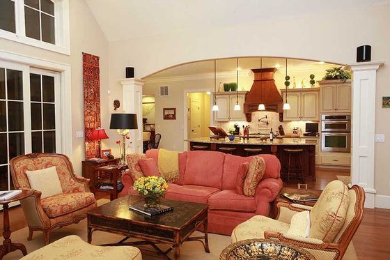 Interior - Family Room for Country House Plan #927-409 - 4 bed, 3.5 bath