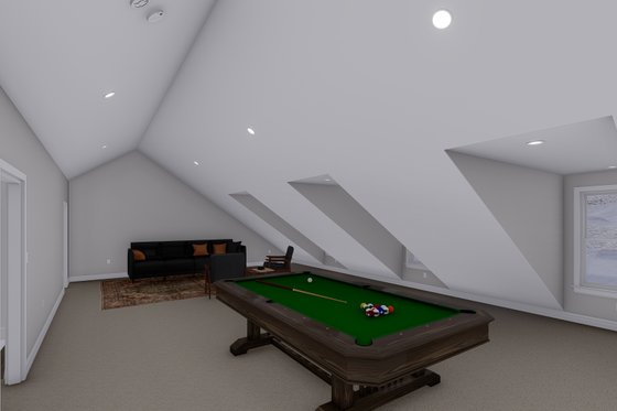 Interior - Other 1 for Colonial House Plan #1060-158, 0.5 bath