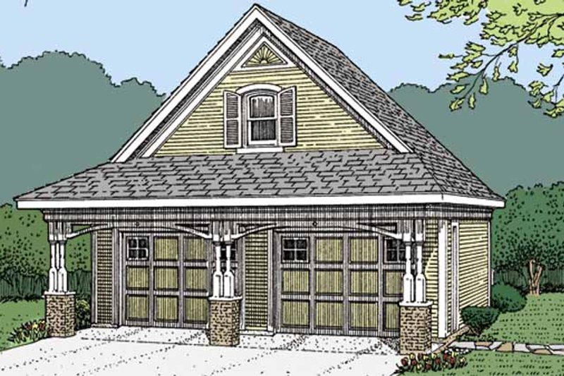 Home Plan - Victorian Exterior - Front Elevation Plan #410-3608