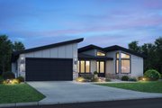 Contemporary Style House Plan - 3 Beds 3 Baths 2377 Sq/Ft Plan #48-1181 