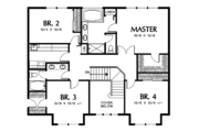 Craftsman Style House Plan - 4 Beds 2.5 Baths 2659 Sq/Ft Plan #48-845 