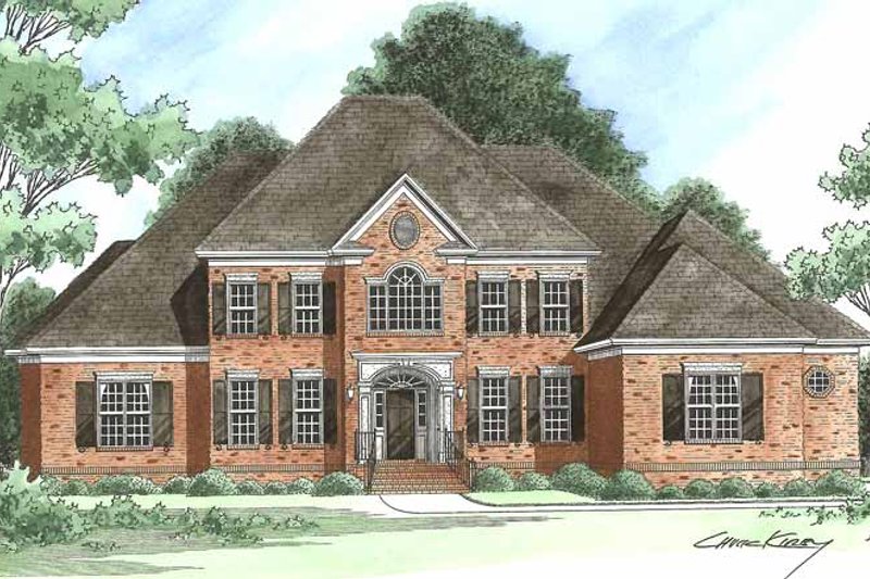 Home Plan - Traditional Exterior - Front Elevation Plan #1054-3