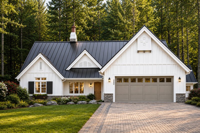 Dream House Plan - Exterior - Front Elevation 2 for Farmhouse House Plan #928-433 - 3 bed, 2.5 bath