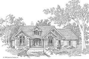 Traditional Exterior - Front Elevation Plan #929-453