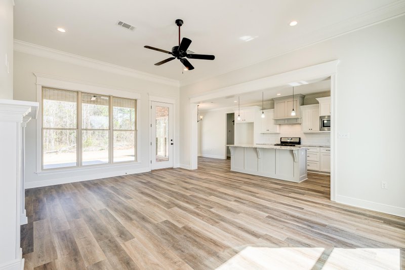 Dream House Plan - Interior - Family Room 3 for European House Plan #430-110 - 3 bed, 2 bath