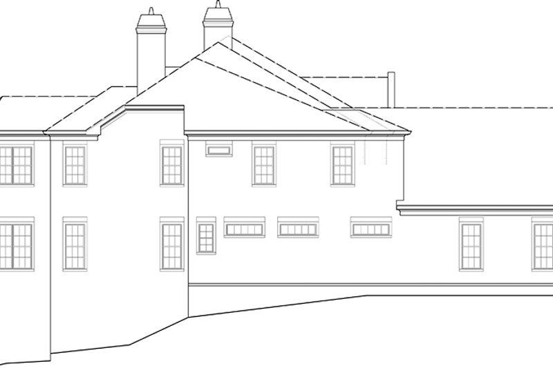 Dream House Plan - Exterior - Other Elevation 1 for European House Plan #119-423 - 6 bed, 6.5 bath