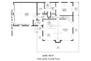 Southern Style House Plan - 2 Beds 2.5 Baths 2417 Sq/Ft Plan #932-858 