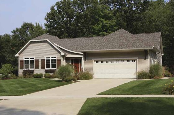 Exterior - Front Elevation 7 for Craftsman House Plan #928-125 - 2 bed, 2.5 bath