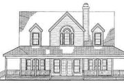 Country Style House Plan - 3 Beds 2.5 Baths 1771 Sq/Ft Plan #72-112 