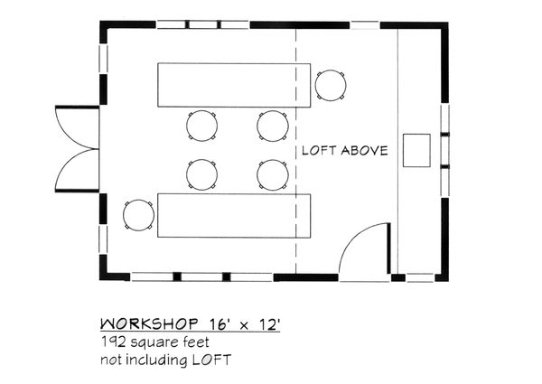 Prairie Floor Plan - Main Floor Plan #917-24