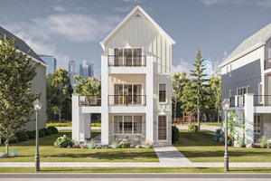 Farmhouse Exterior - Front Elevation Plan #455-409