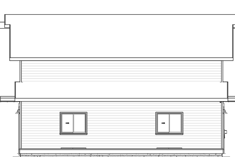 Dream House Plan - Exterior - Other Elevation 1 for Farmhouse House Plan #895-116, 1 bath