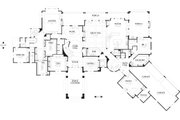 European Style House Plan - 8 Beds 6.5 Baths 9787 Sq/Ft Plan #48-624 