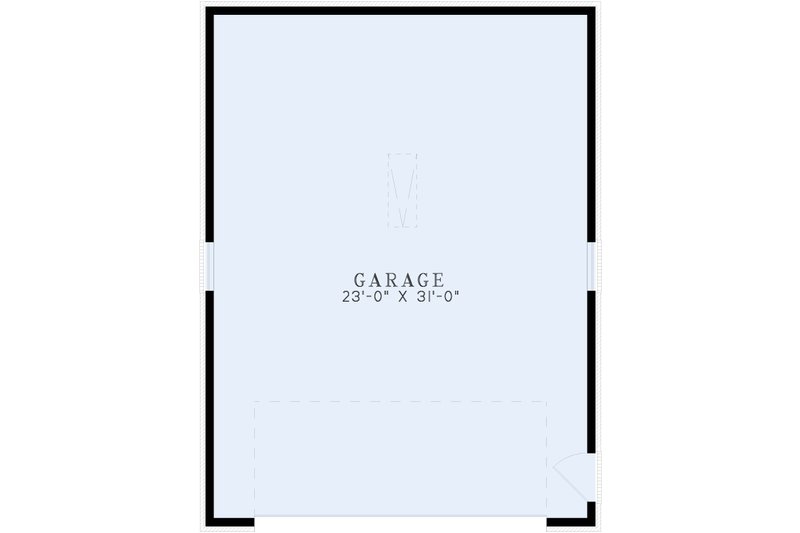 Dream House Plan - Floor Plan - Main Floor for European House Plan #17-2571, 0 bath