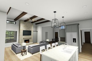 Interior - Other 1 for Farmhouse House Plan #1069-20 - 4 bed, 3 bath