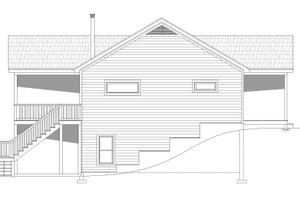 Exterior - Other Elevation for Cabin House Plan #932-57 - 4 bed, 3.5 bath