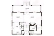 Colonial Style House Plan - 3 Beds 2.5 Baths 1440 Sq/Ft Plan #477-8 