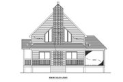 Traditional Style House Plan - 3 Beds 1.5 Baths 1344 Sq/Ft Plan #138-309 