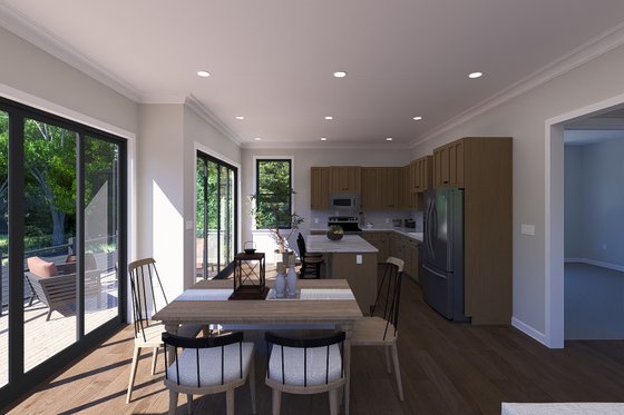 Interior - Other 2 for European House Plan #1060-325 - 2 bed, 1.5 bath