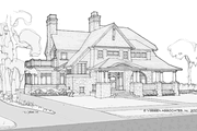 Craftsman Style House Plan - 4 Beds 3.5 Baths 4038 Sq/Ft Plan #928-185 