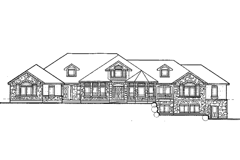 Dream House Plan - Country Exterior - Front Elevation Plan #308-291