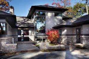 Dream House Plan - Contemporary Exterior - Front Elevation Plan #928-261