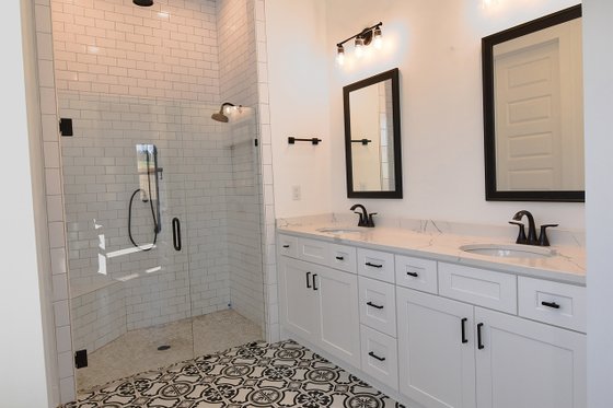 Interior - Master Bathroom 2 for Farmhouse House Plan #430-215 - 4 bed, 3 bath