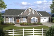 Ranch Style House Plan - 3 Beds 2 Baths 1457 Sq/Ft Plan #56-620 