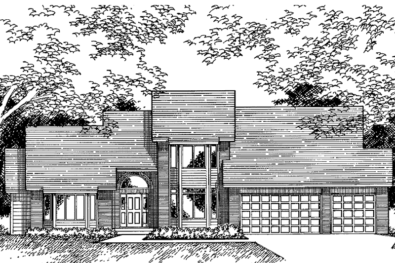 Dream House Plan - Exterior - Front Elevation 3 for Traditional House Plan #51-946 - 4 bed, 3.5 bath